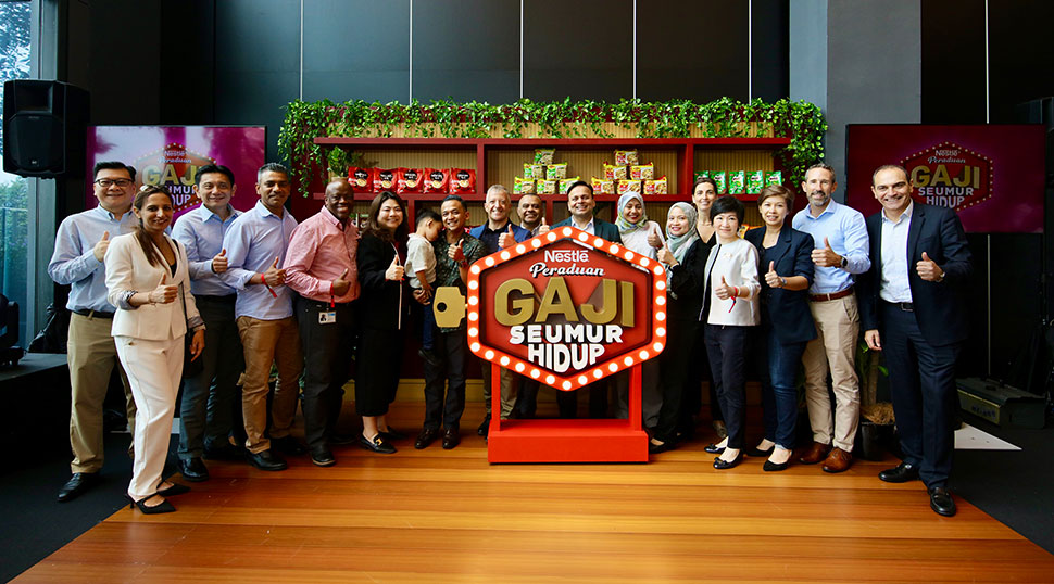 The launch of Nestlé ‘Salary for Life’ contest 2024