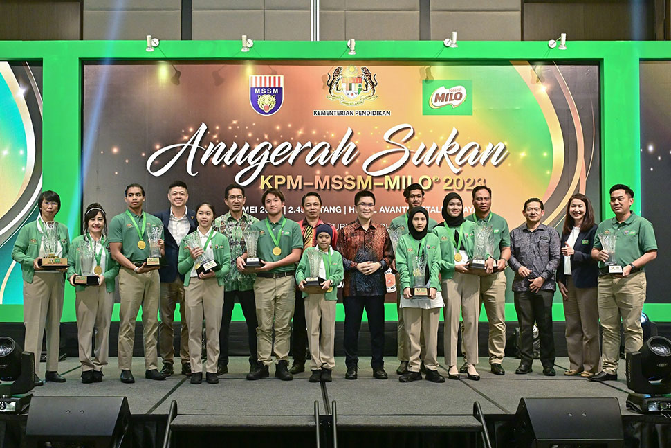 With all the winners of the MOE-MSSM-MILO® Sports Awards 2023