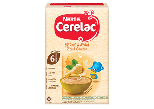 CERELAC Infant Cereal Rice & Chicken CERELAC Infant Cereal Rice & Chicken