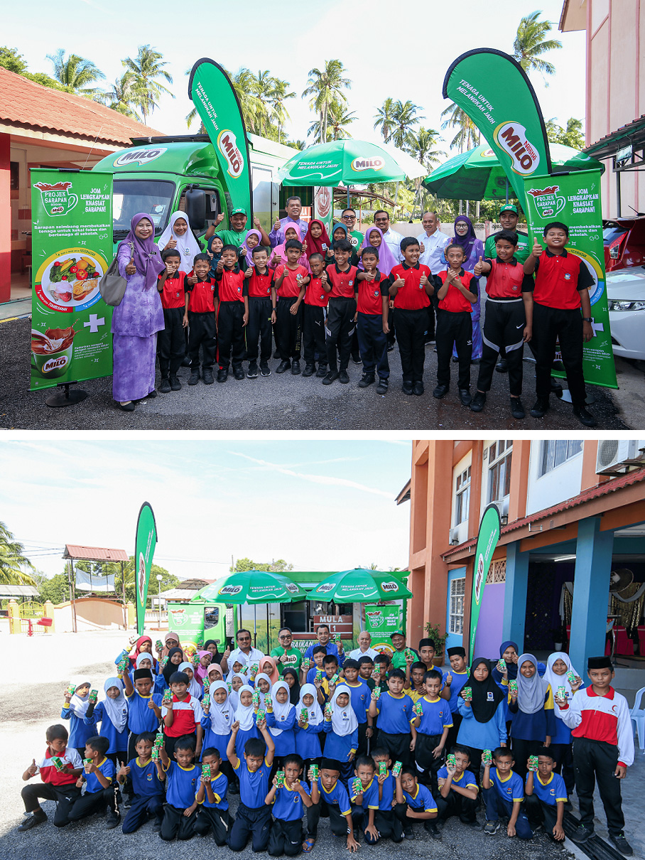 MILO extends its Projek Sarapan initiative to the East Coast