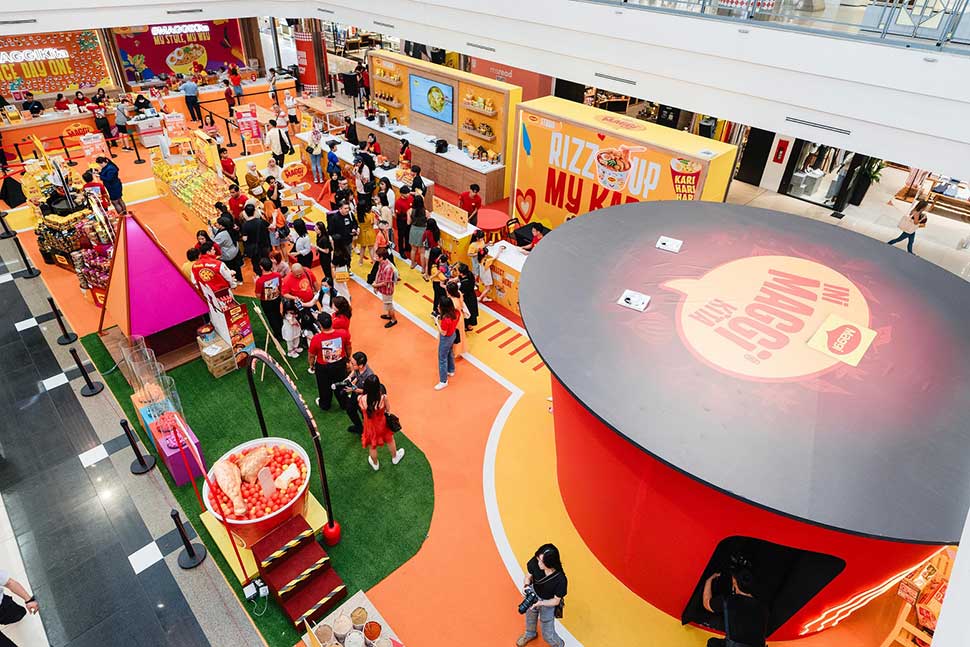 Sah Malaysia Carnival Layout at 1Utama Shopping Centre, Selangor