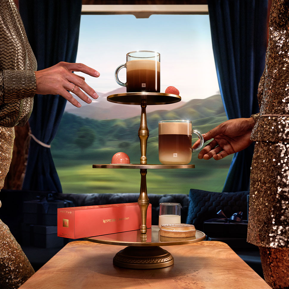 The collaboration sees a tasteful Festive odyssey