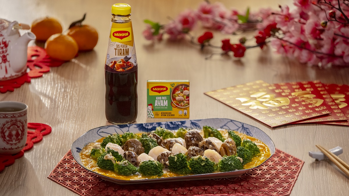 MAGGI® Golden Abundance Pumpkin with Broccoli and Scallops