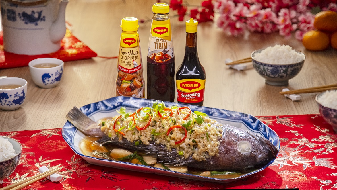 MAGGI®’s Auspicious Steamed Grouper
