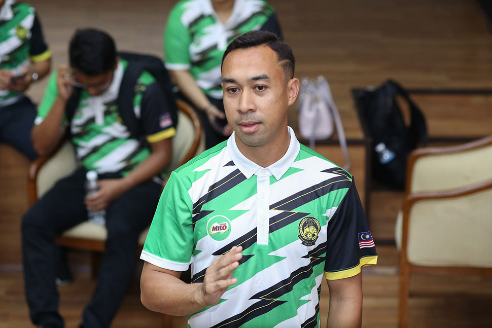 Norshahrul Idlan Bin Talaha during the MILO x FAM Ultimate Experience