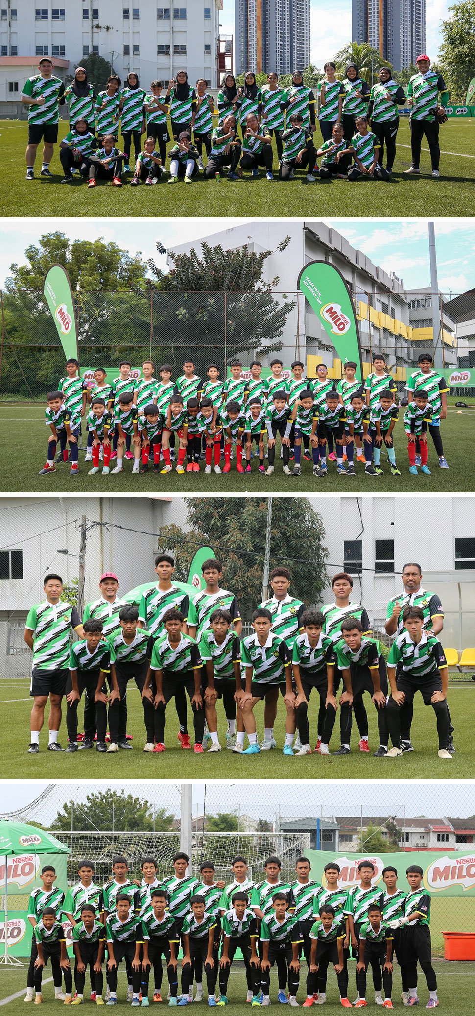 The lineups at the MILO x FAM Ultimate Experience