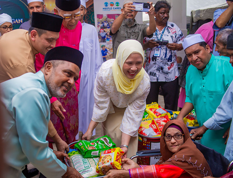 Majlis Berbuka Puasa where Nestlé showed their deep support for communities