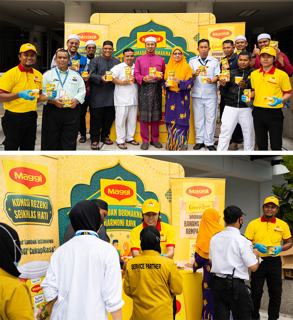 MAGGI spreads the spirit of giving by distributing Bubur Lambuk nationwide