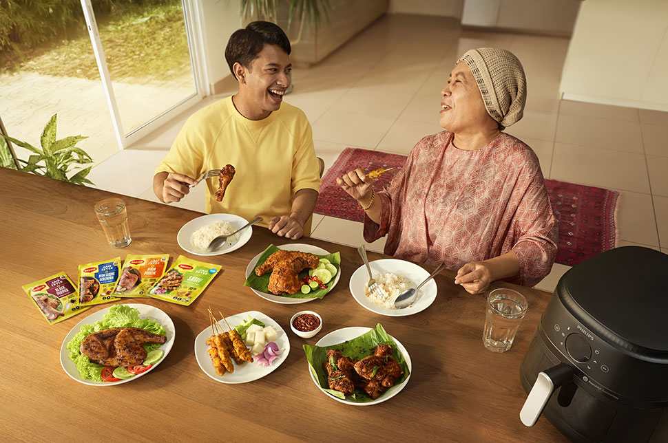 Enjoying authentic Malaysian favourites at home