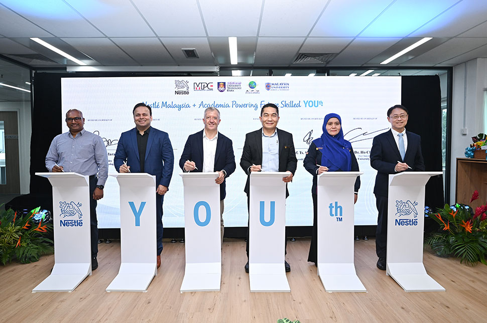 Nestlé Malaysia joins hands with top local universities.