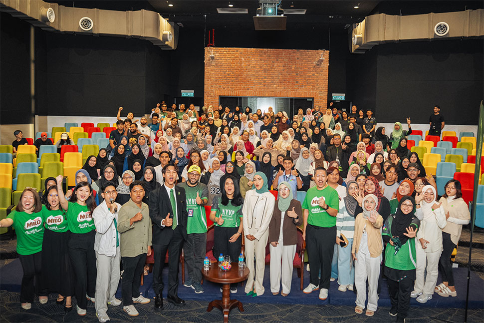 Pentas Tenaga MILO kicked off at Universiti Kebangsaan Malaysia