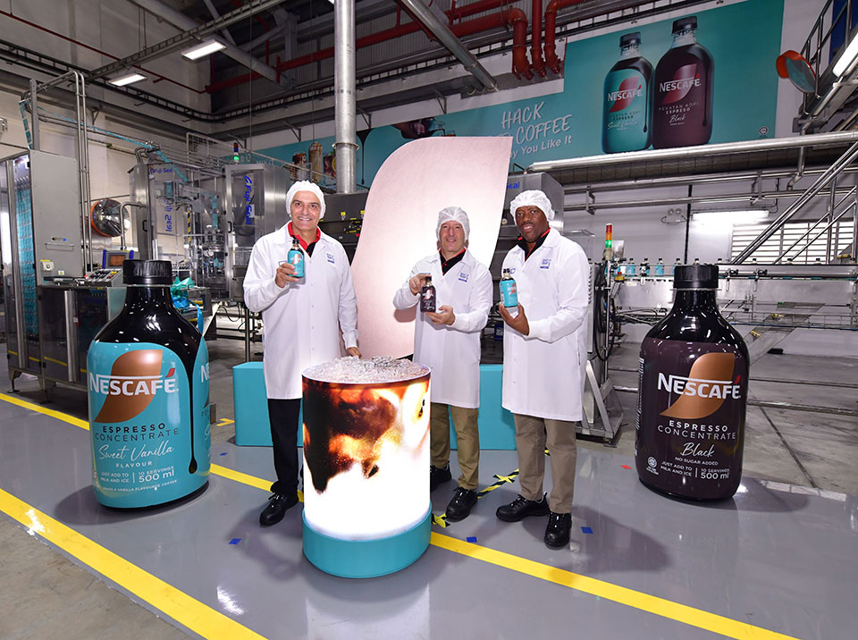 Nestlé Malaysia, celebrating a new milestone with the launch of the new production line for NESCAFÉ Espresso Concentrate