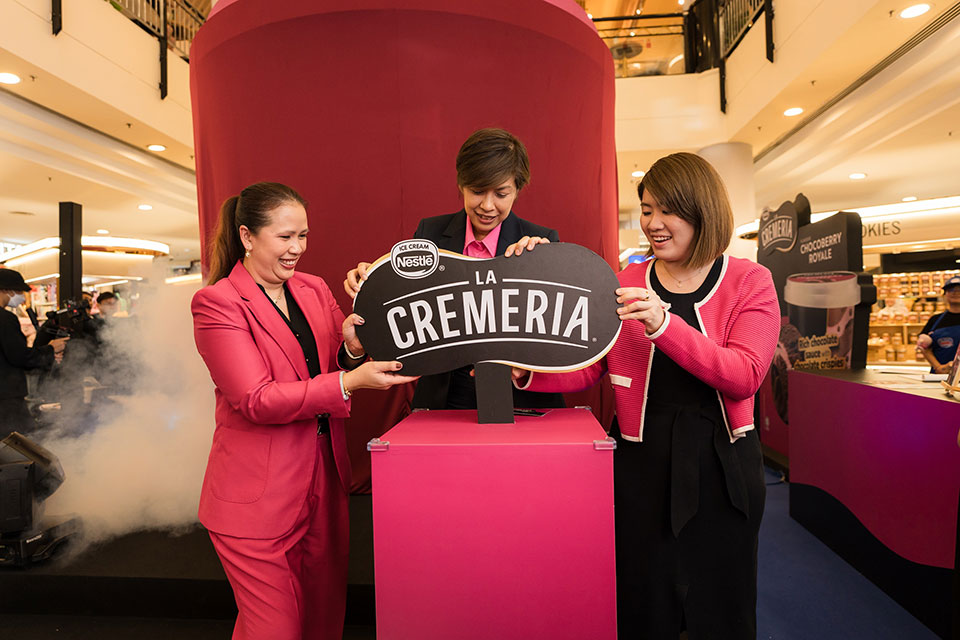 Nestlé Ice Cream launching the new La Cremeria flavours and the brand’s new ambassador