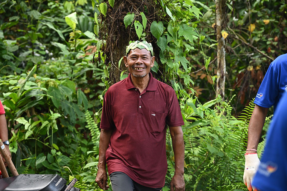 Ukai bin Badak, Village Head of Kampung Lumut