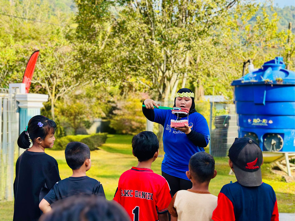 Nestlé Sayang Komuniti employee volunteers