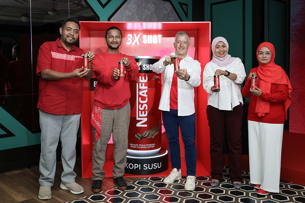 Recharging your day with the newly-launched NESCAFÉ Triple Shot