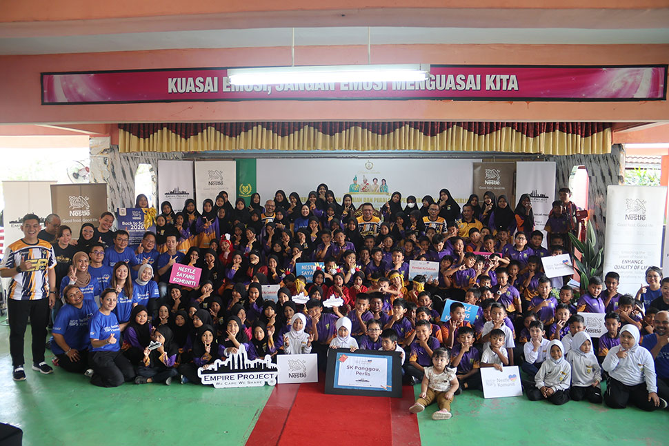 The 10th anniversary of Nestlé Malaysia’s Back-to-School programmme which has reached over 16,300 children nationwide