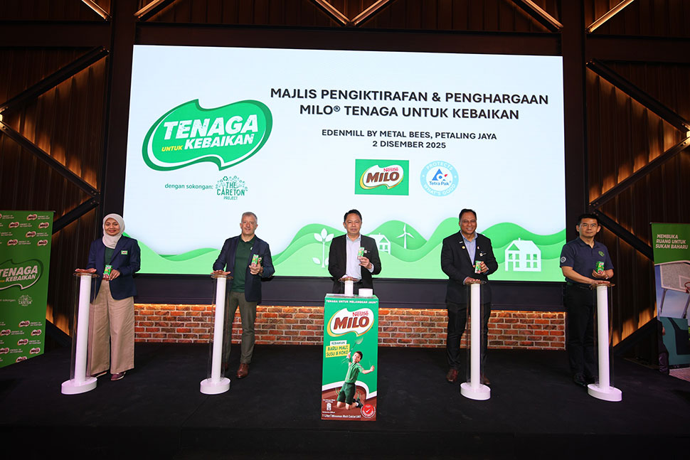At the culmination event of MILO Energy for Good