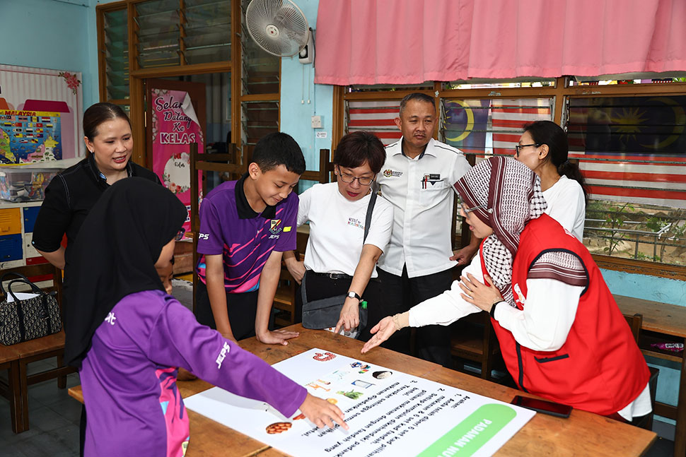 Children taking part in fun N4HK activities