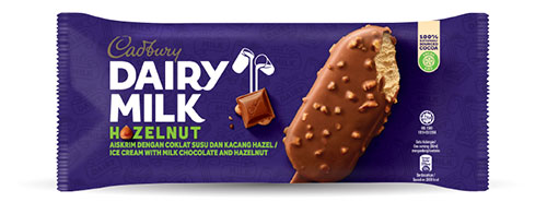 Cadbury Dairy Milk Hazelnut Ice Cream