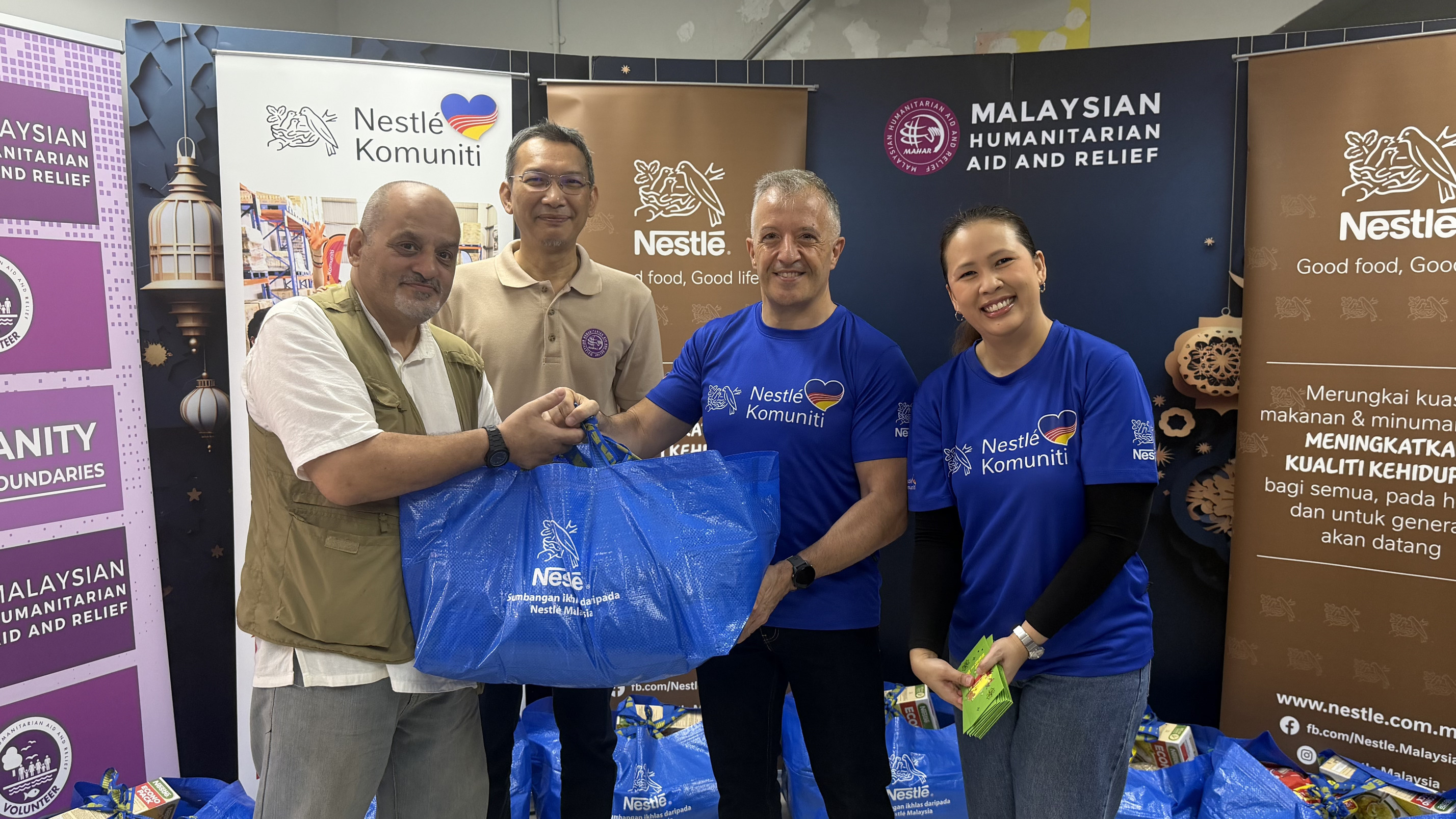 Nestlé Malaysia spreading kindness in the month of Ramadan.