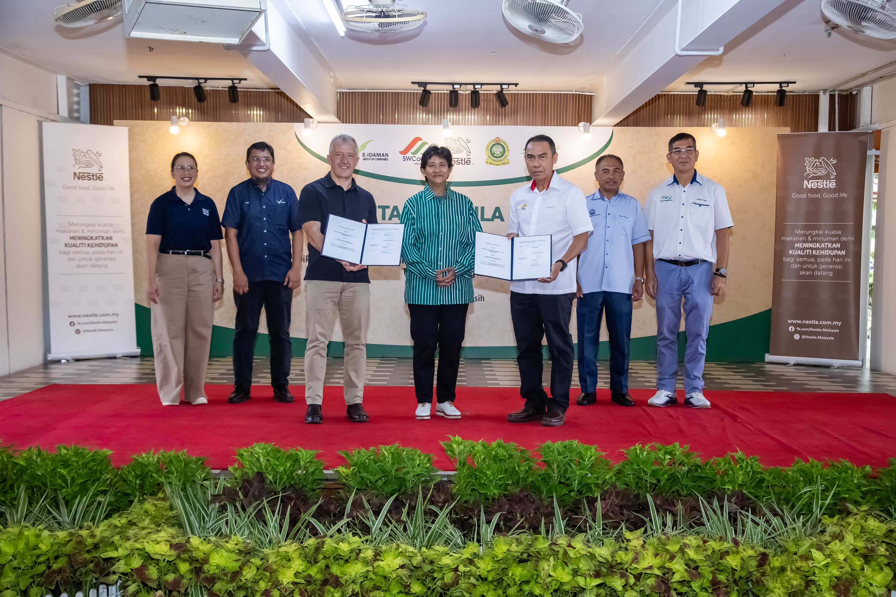 Photo 1 Nestlé Malaysia and SWCorp Partner to Strengthen Plastic Waste Recycling ecosystem in Kedah