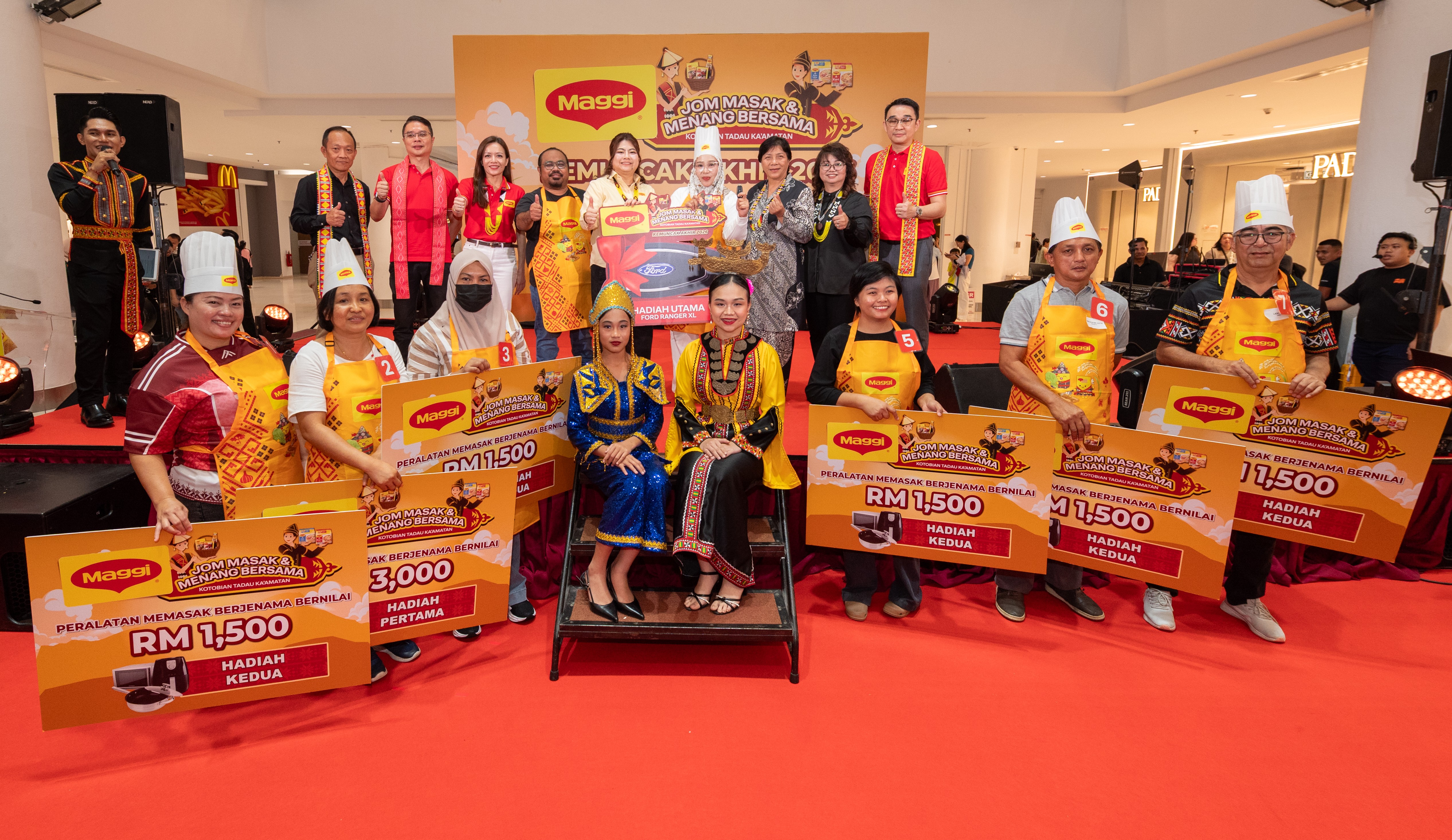 MAGGI® Crowns Jom Masak & Menang Bersama Grand Prize Winner and Continues To Support for Sabah’s Communities