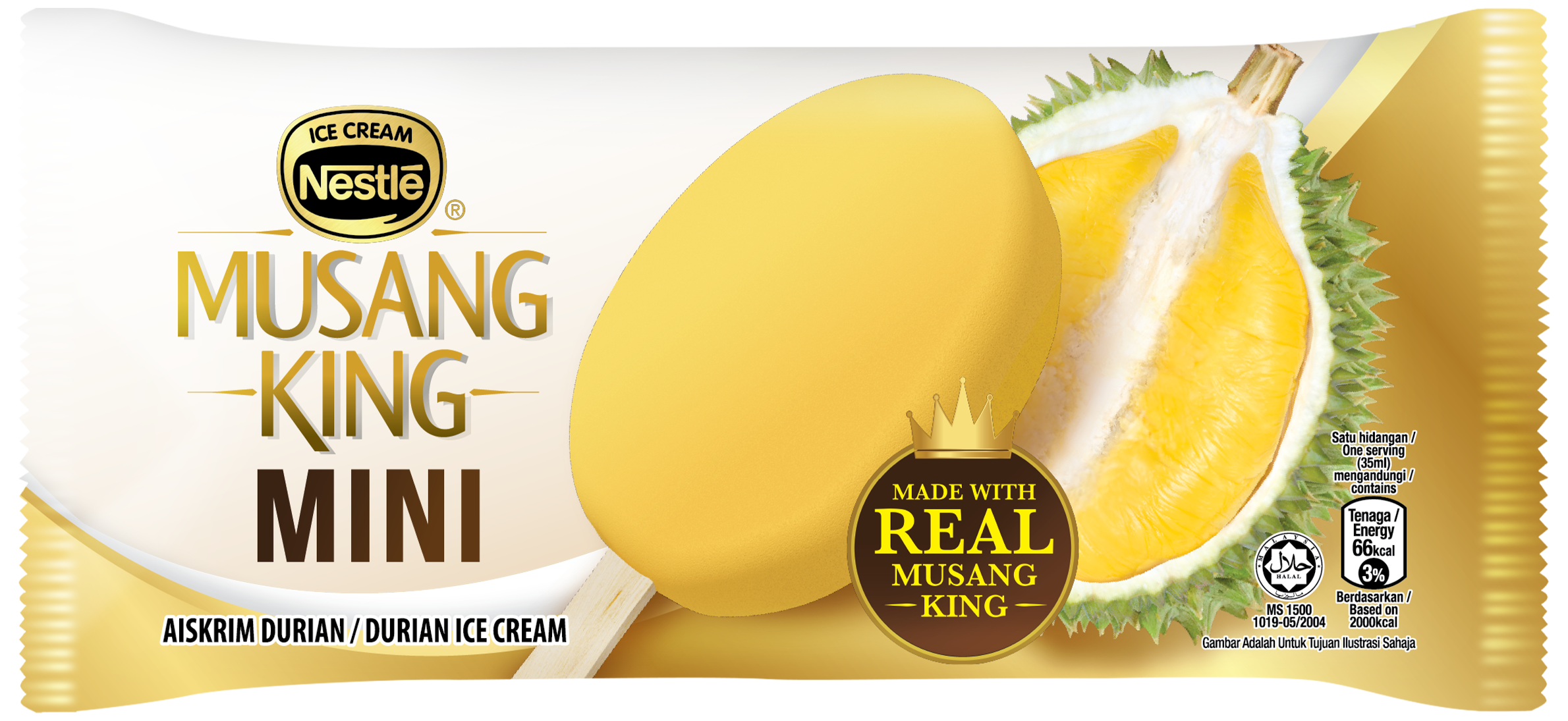 Nestlé Musang King Mini Ice Cream Nestlé Musang King Mini Ice Cream