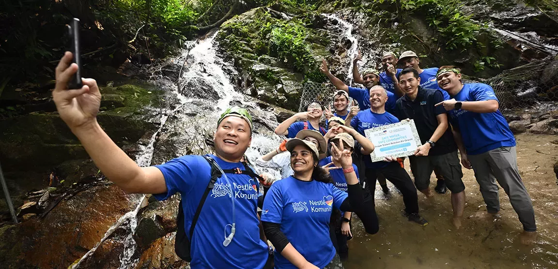 Proud to be Nestlé volunteers