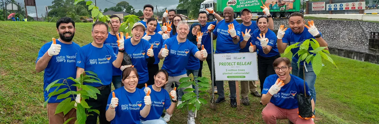 Nestlé Malaysia's Project RELeaf 2025