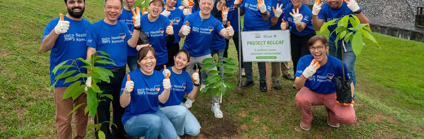 Nestlé Malaysia's Project RELeaf 2025
