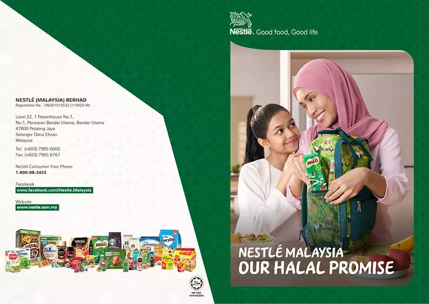 Nestle Malaysia halal leaflet