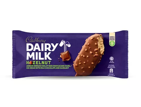 Cadbury Dairy Milk Hazelnut Ice Cream