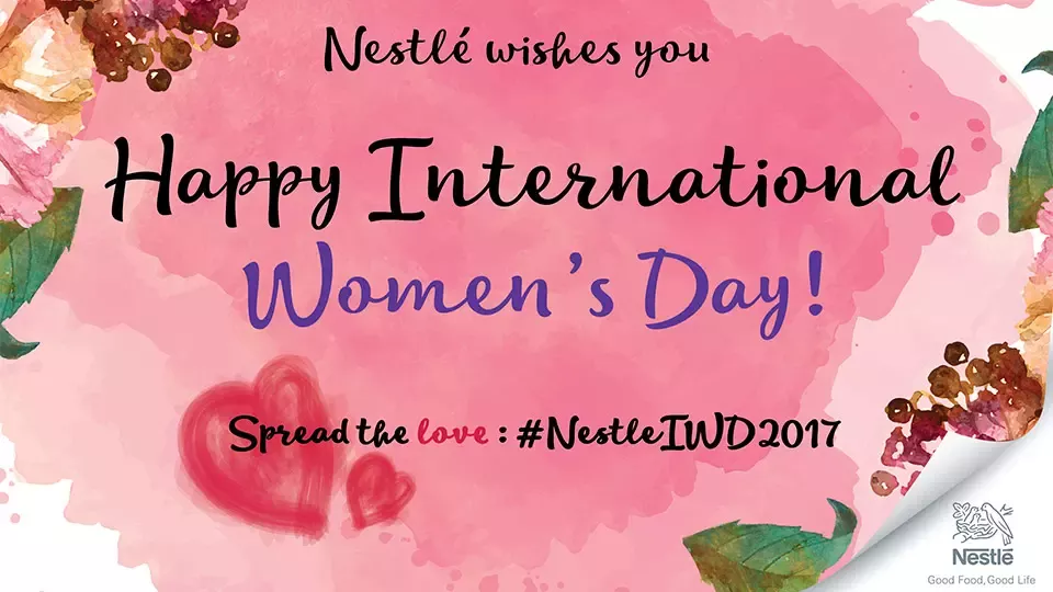 Happy International Women's Day from Nestlé Malaysia