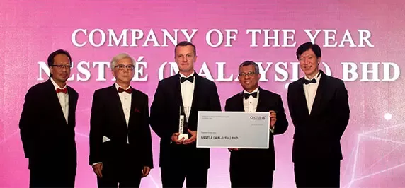 Nestlé (Malaysia) Berhad Wins Prestigious ‘Company of the Year’ Award!